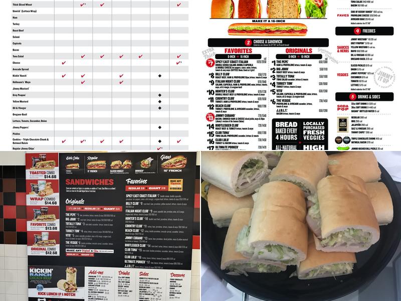 Jimmy John's Menu