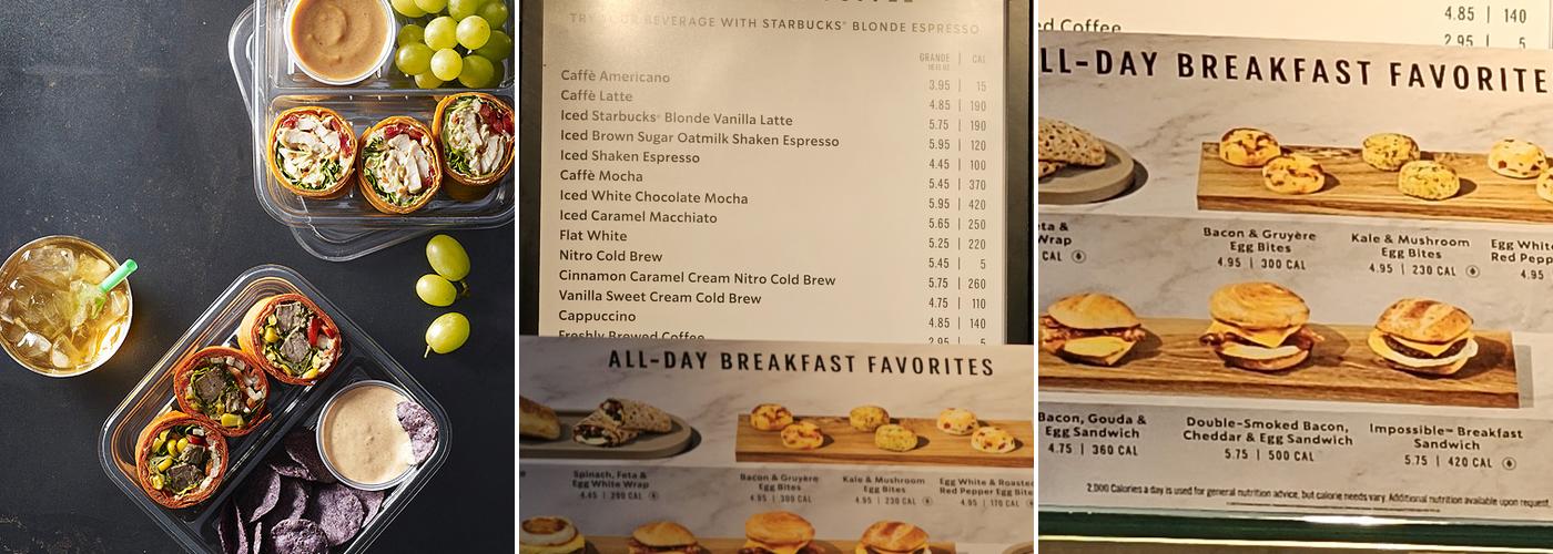 Starbucks Menu