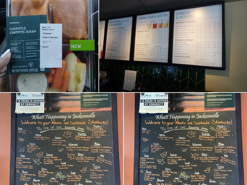 Starbucks Menu