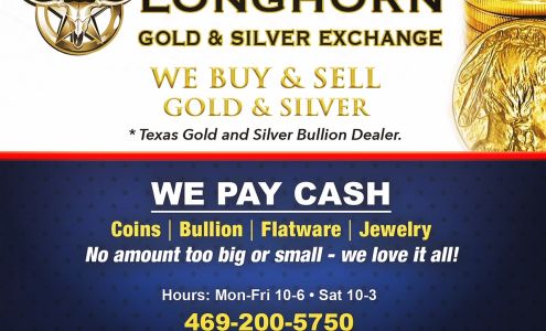 Cash for Gold McKinney | Longhorn Gold & Silver Exchange