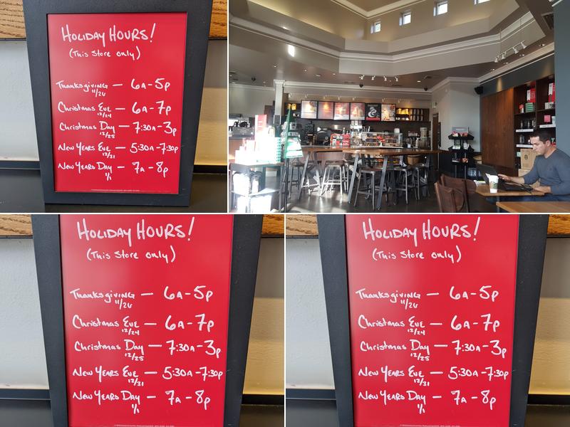 Starbucks Menu