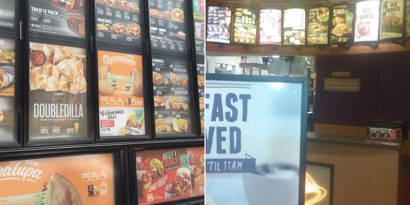 Taco Bell Menu