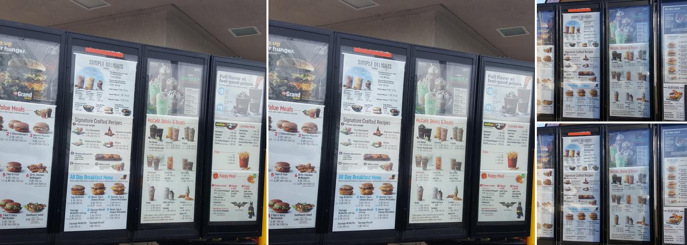 McDonald's Menu