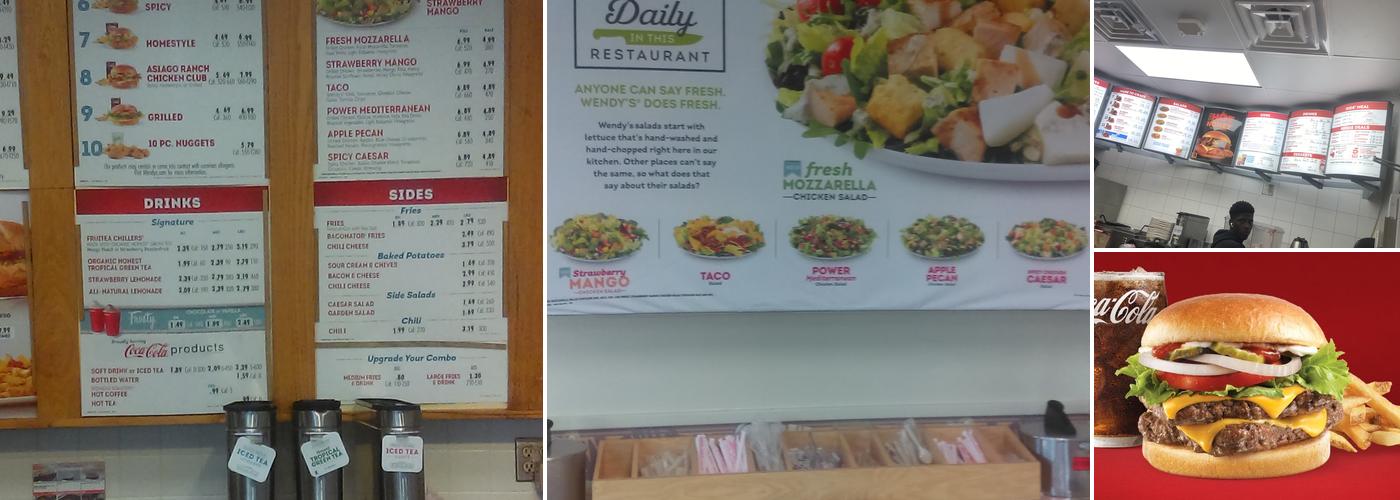 Wendy's Menu