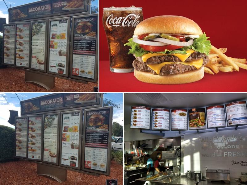 Wendy's Menu