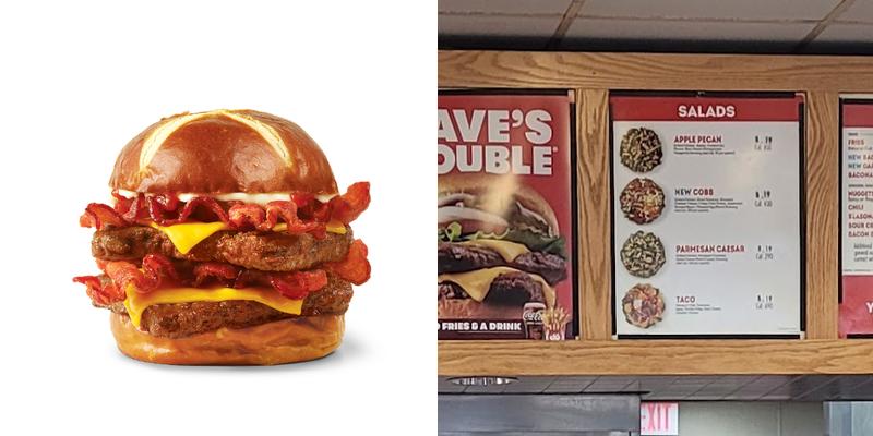 Wendy's Menu