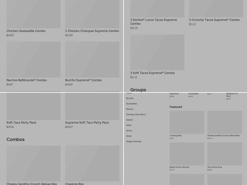 Taco Bell Menu