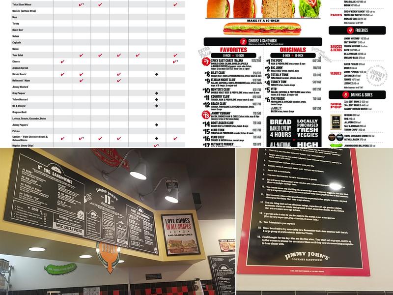 Jimmy John's Menu