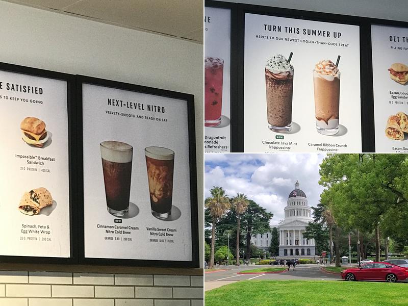 Starbucks Coffee Company Menu