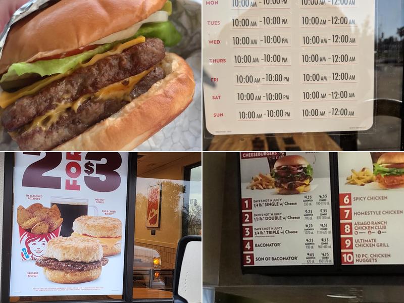 Wendy's Menu