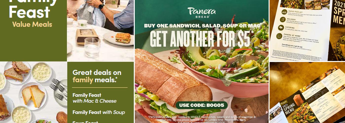 Panera Bread Menu