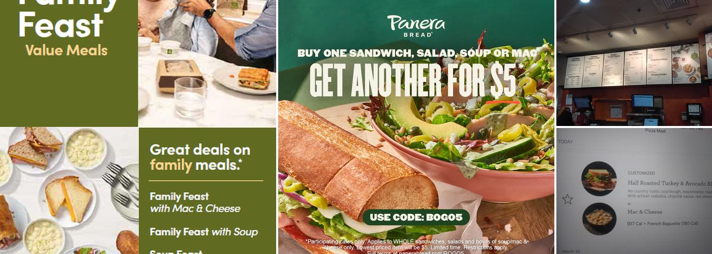 Panera Bread Menu