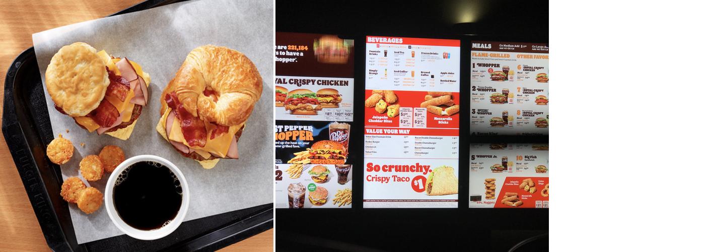 Burger King Menu