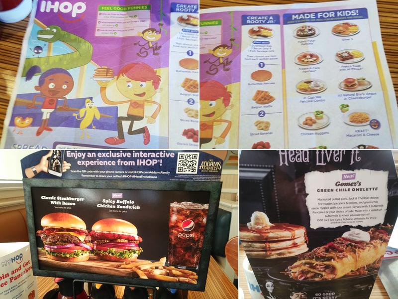 IHOP Menu