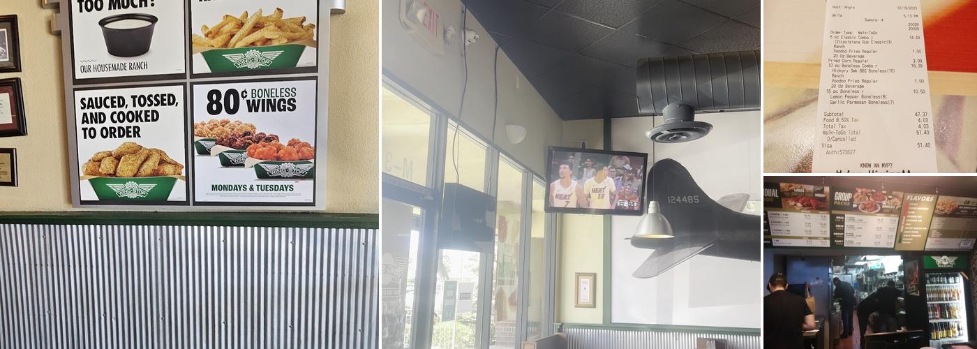 Wingstop Menu