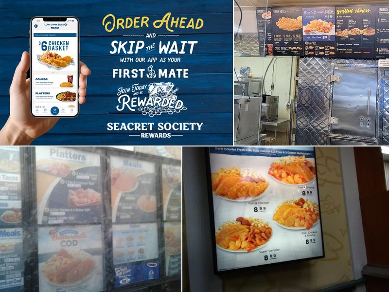 Long John Silver's Menu