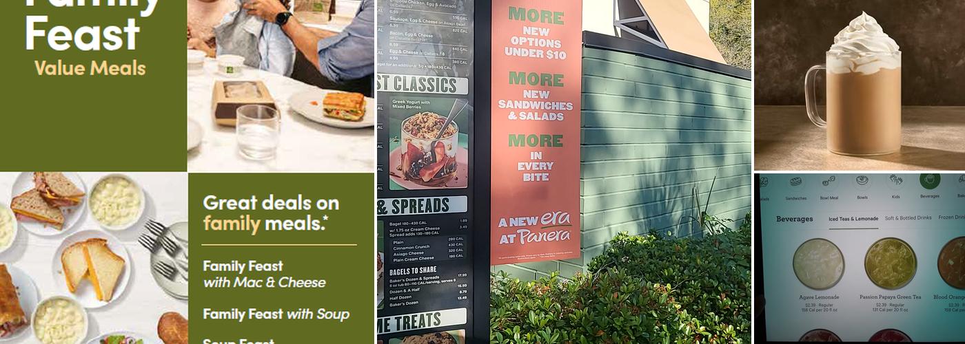Panera Bread Menu