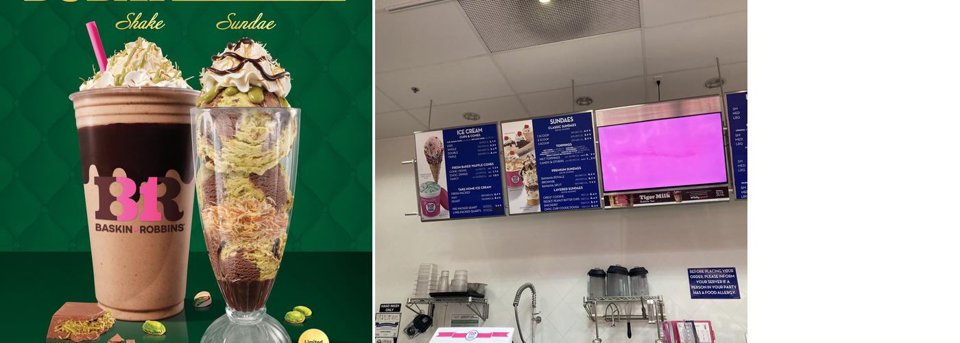 Baskin-Robbins Menu