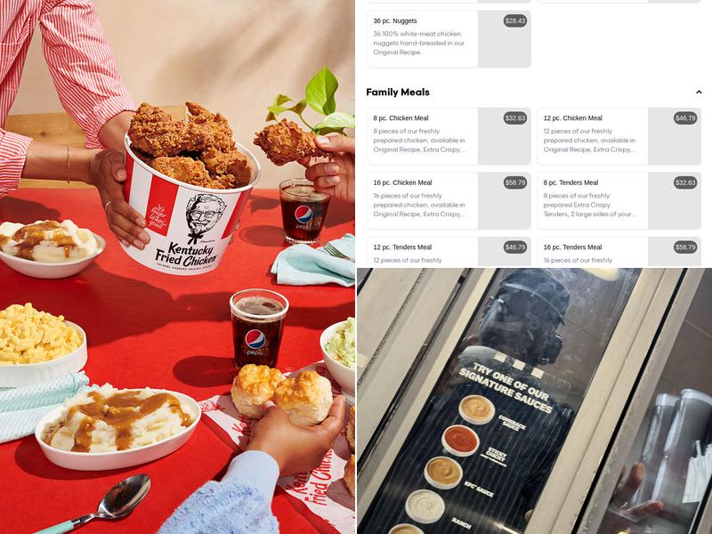 KFC Menu