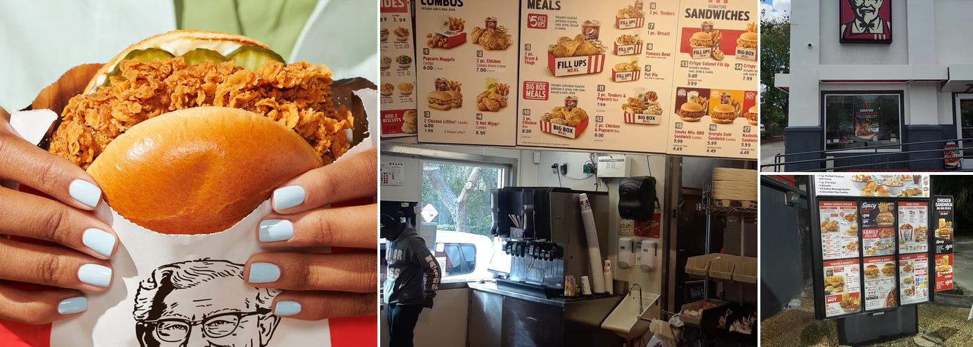 KFC Menu