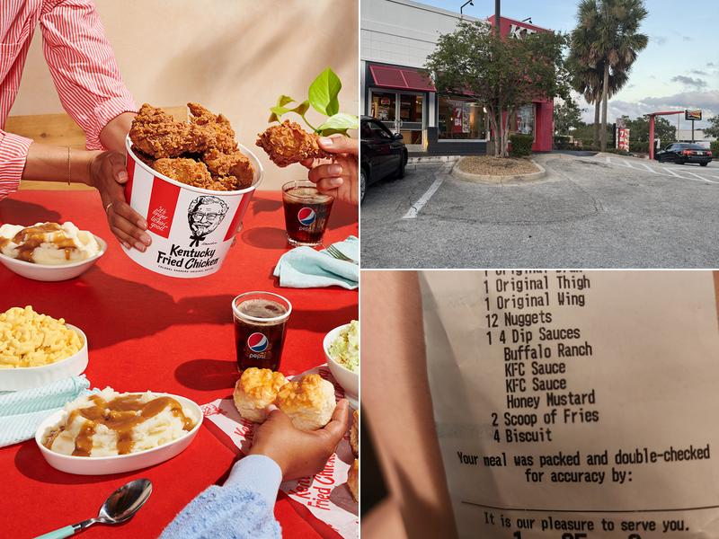 KFC Menu