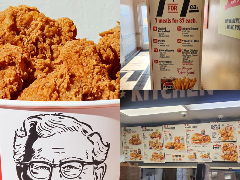 KFC Menu