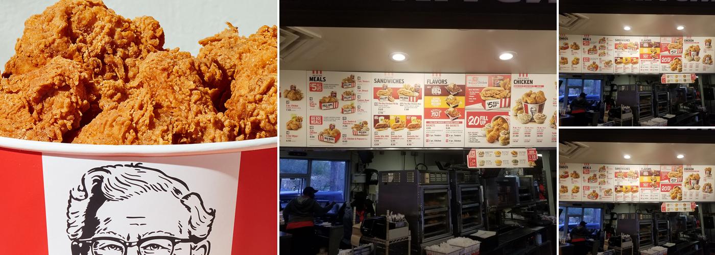 KFC Menu