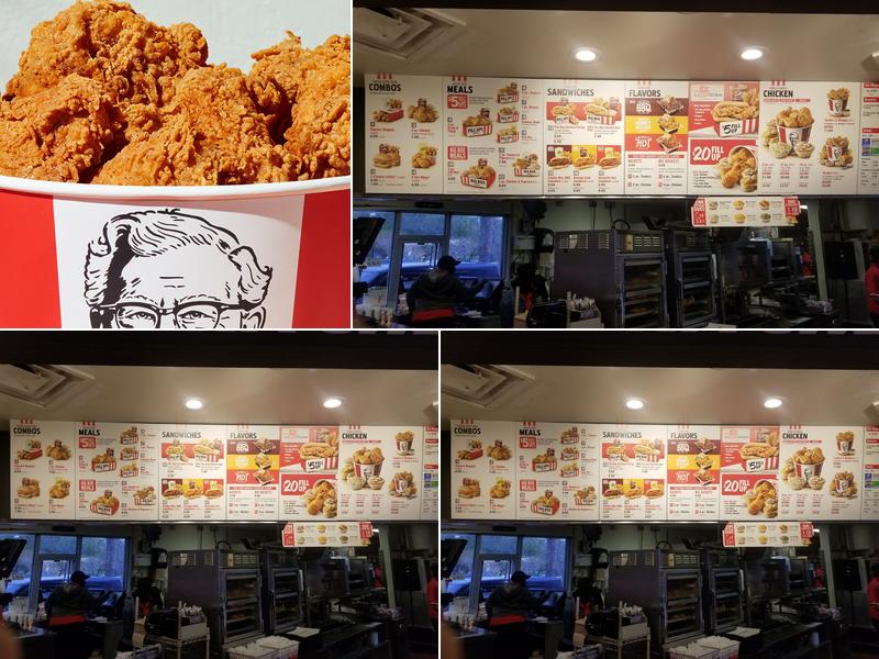 KFC Menu