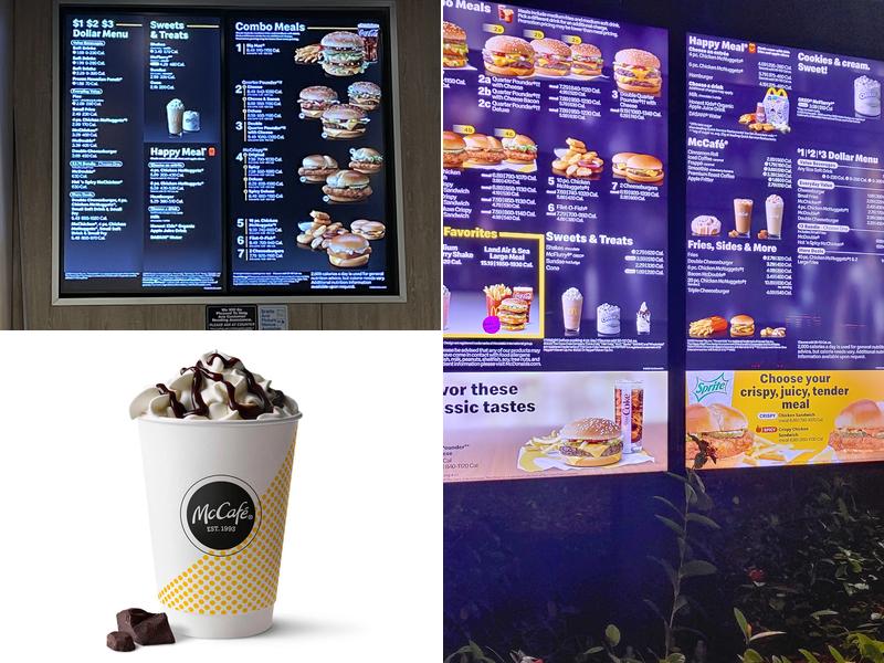 McDonald's Menu