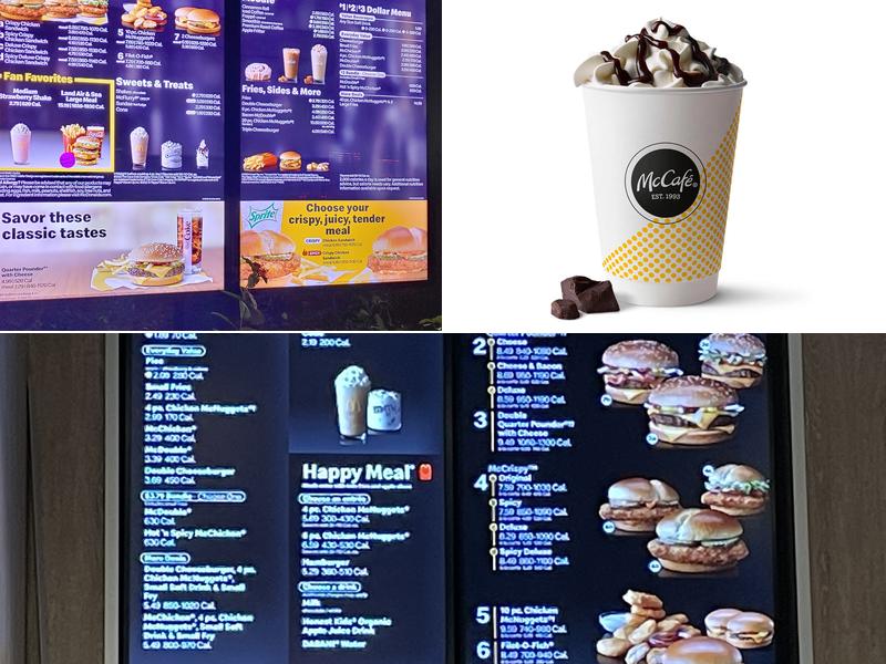 McDonald's Menu