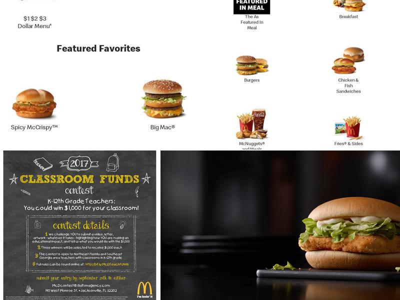 McDonald's Menu