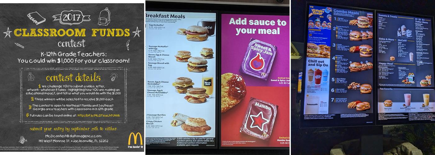 McDonald's Menu