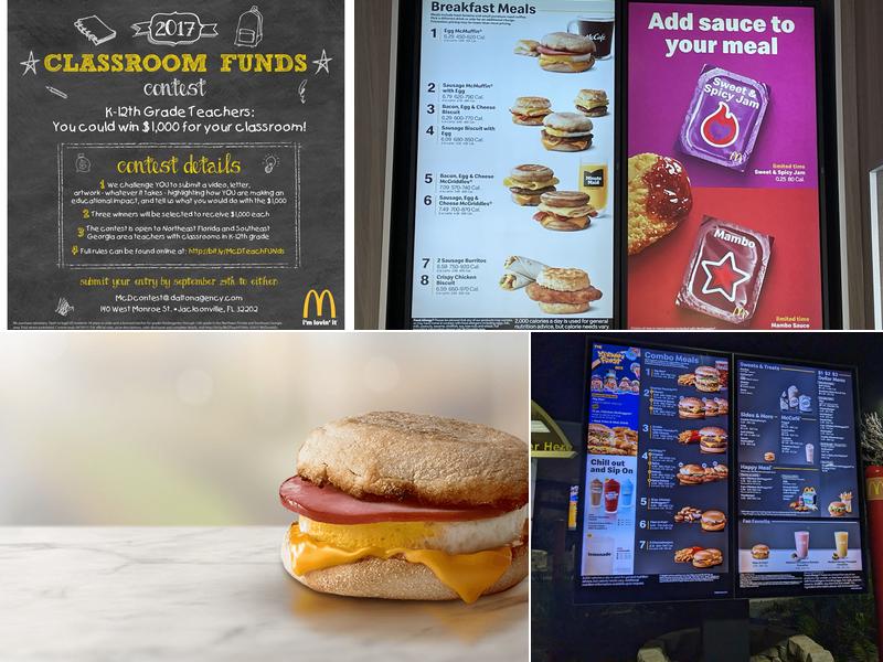 McDonald's Menu