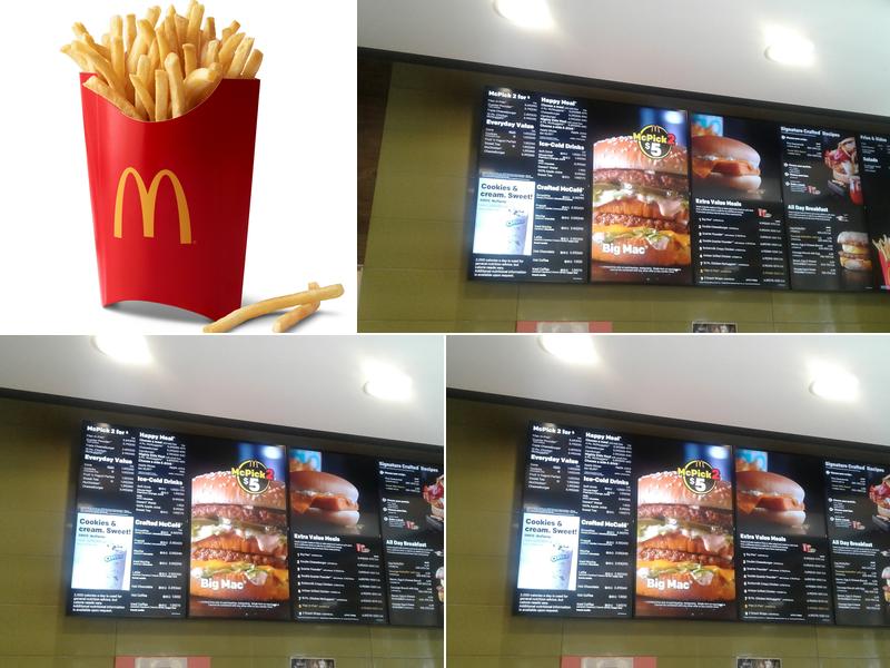 McDonald's Menu
