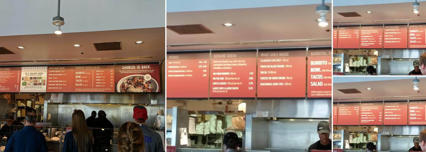 Chipotle Mexican Grill Menu