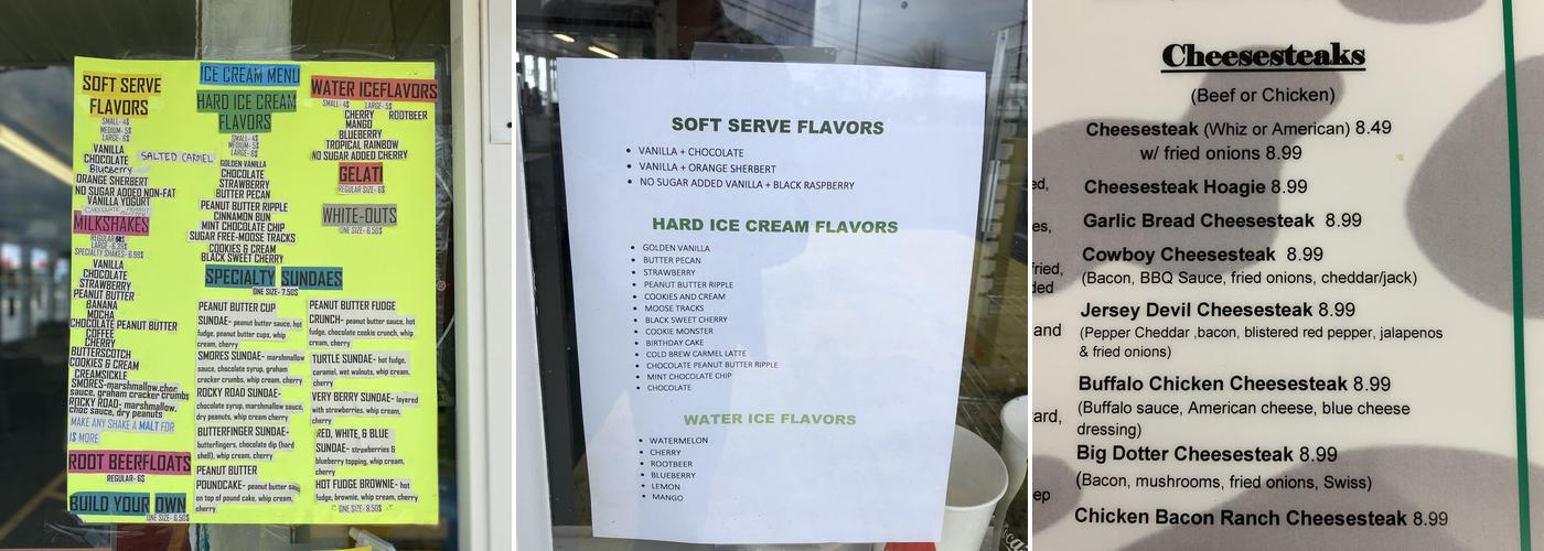 White Dotte Communications and Electronics Menu