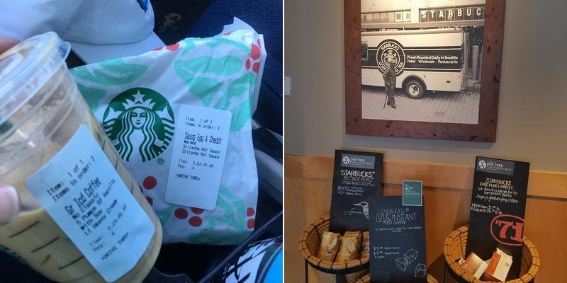 Starbucks Coffee Company Menu