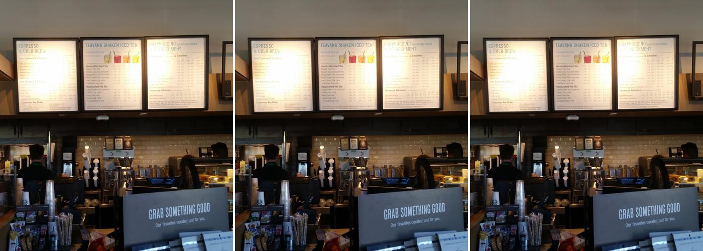 Starbucks Menu