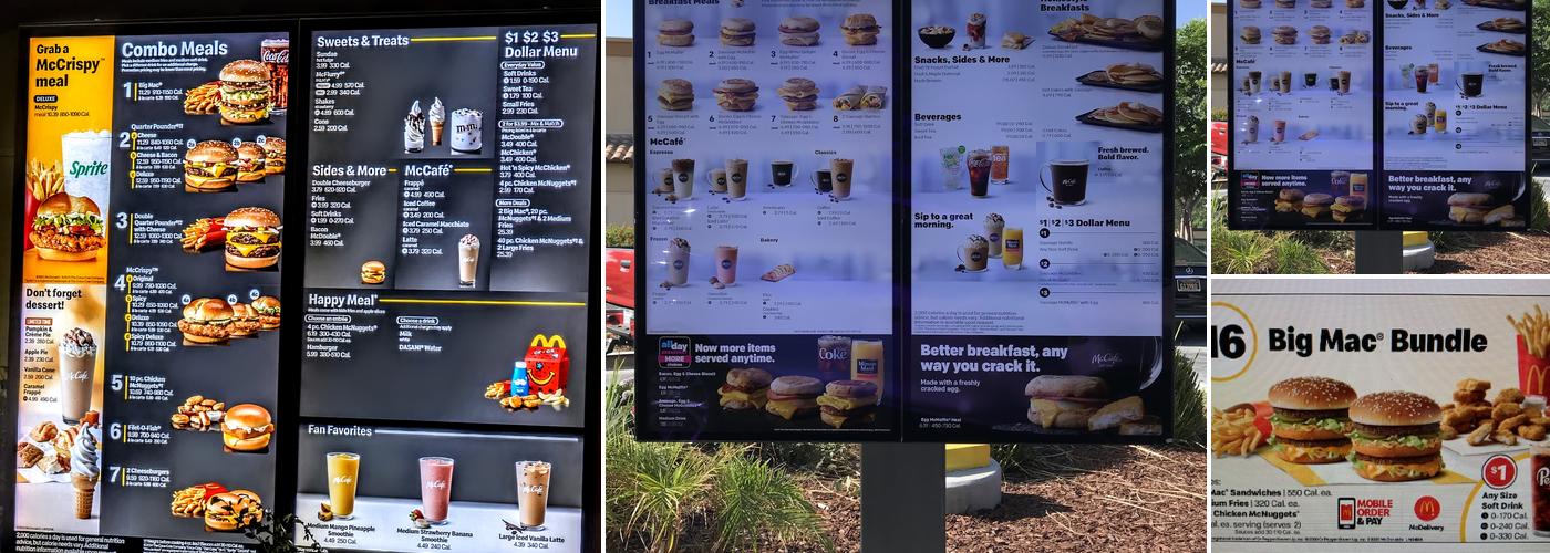 McDonald's Menu