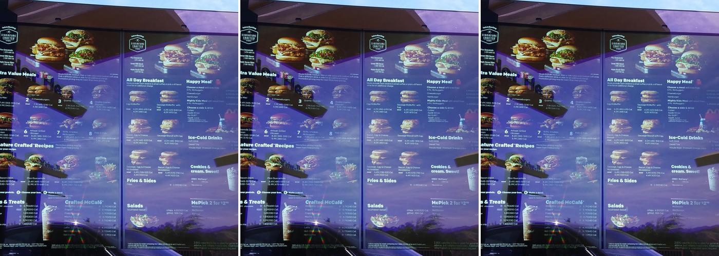 McDonald's Menu