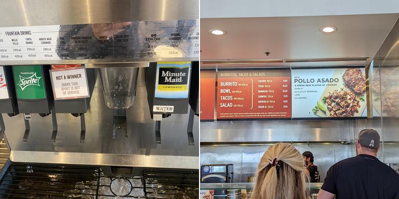 Chipotle Mexican Grill Menu