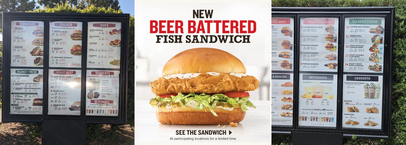 Arby's Menu