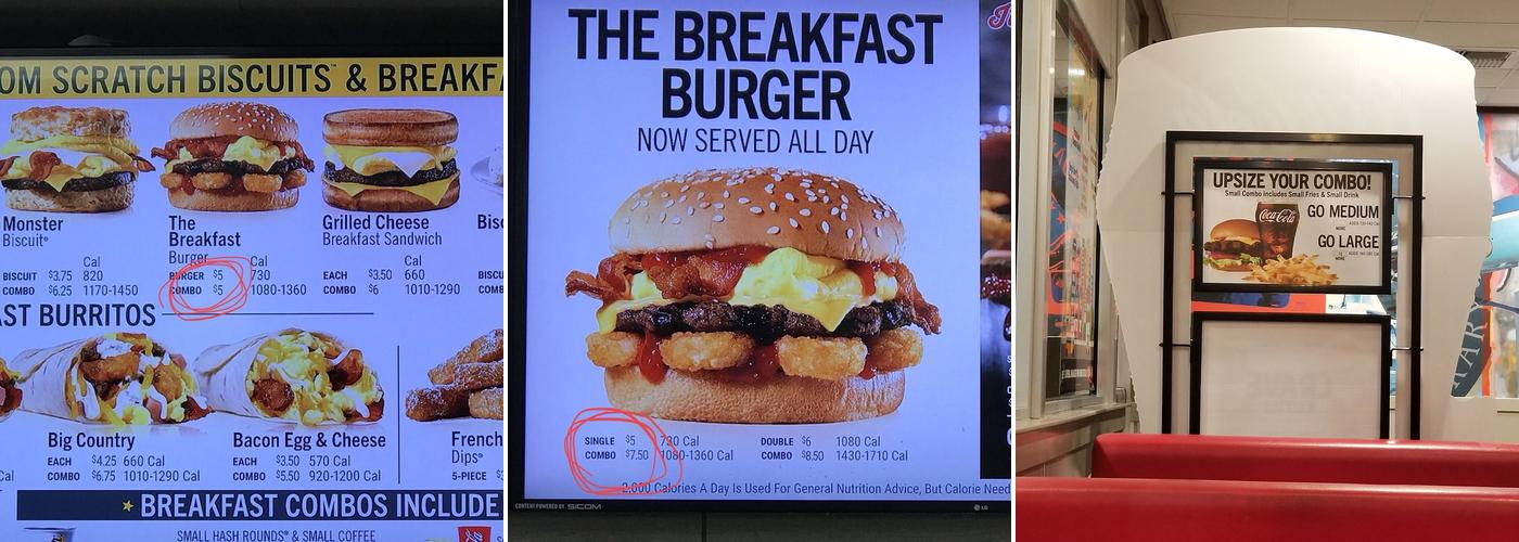 Carl’s Jr. Menu