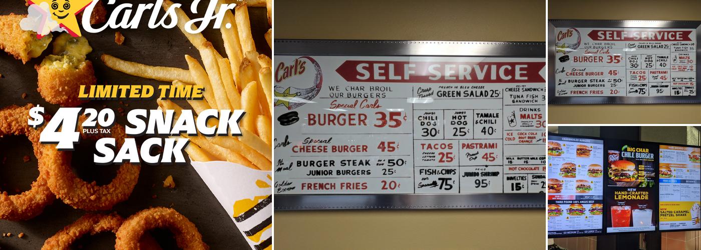 Carl’s Jr. Menu