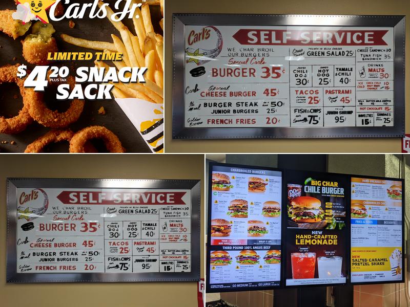 Carl’s Jr. Menu