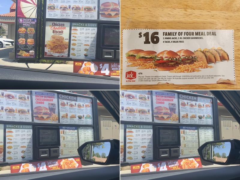 Jack In The Box Menu