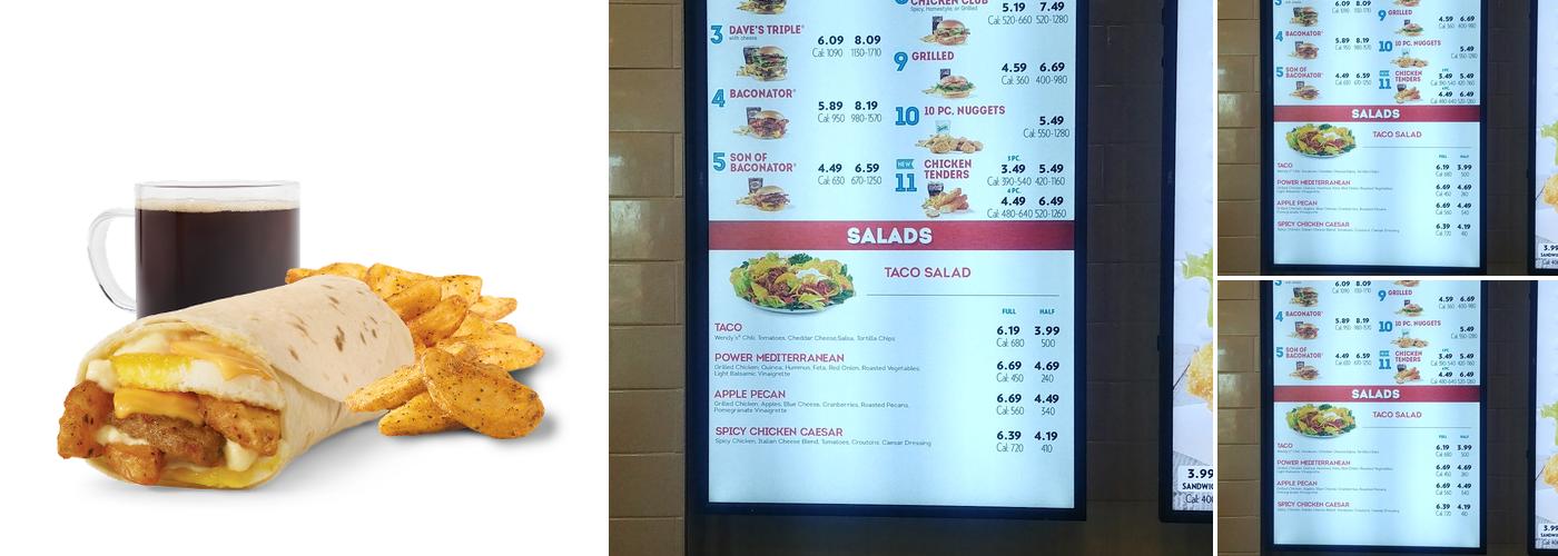 Wendy's Menu