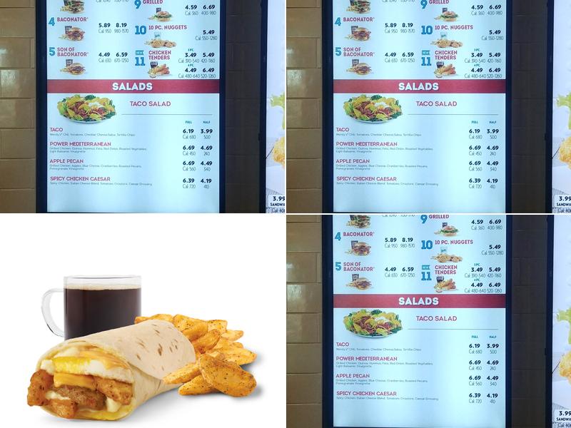 Wendy's Menu