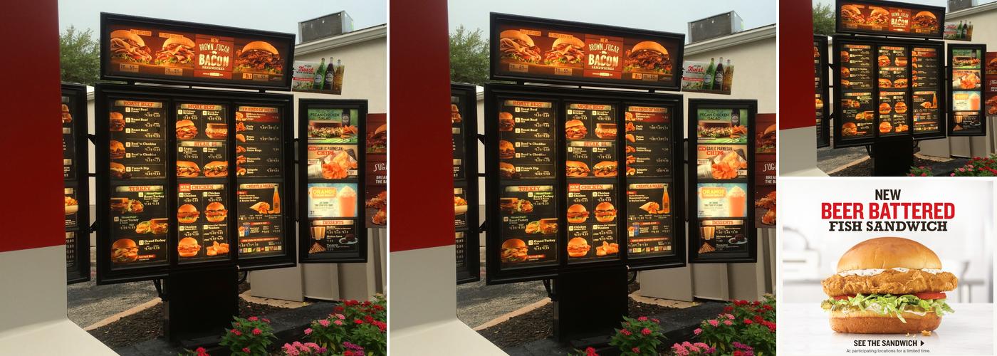 Arby's Menu