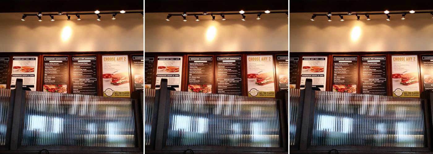 Corner Bakery Menu